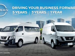 Nissan Urvan gets the upgrade it deserves - now available at Arabian Automobiles