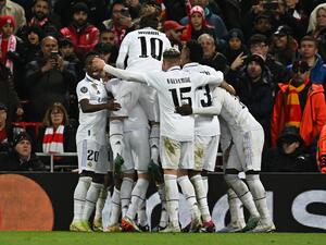 ريال مدريد يسحق ليفربول (المصدر: أ ف ب)
