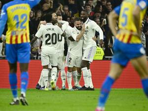 ريال مدريد يهزم فالنسيا (المصدر: أ ف ب)