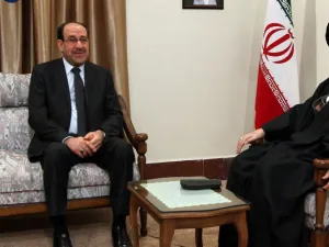 نوري المالكي مع خامنئي- صورة ارشيفية