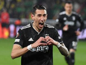 دي ماريا يهدي يوفنتوس التأهل (المصدر: أ ف ب)