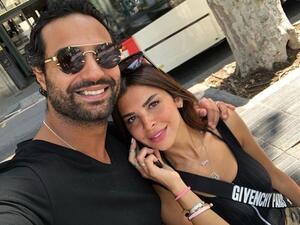 كريم فهمي و زوجته