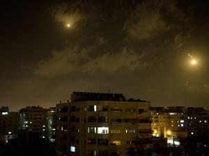 Israeli bombs Gaza sites 