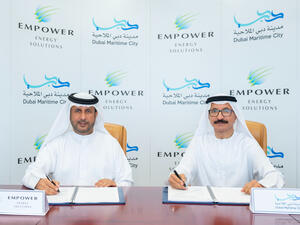 Empower and Dubai Maritime City sign agreement to supply District Cooling services to DMC project with a capacity of more than 63,000 RT. 