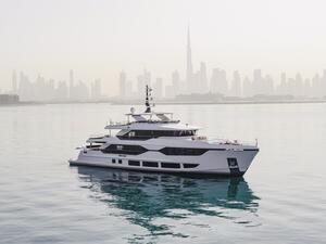 Gulf Craft represented by the Majesty 120 and Majesty 100 at Miami International Boat Show