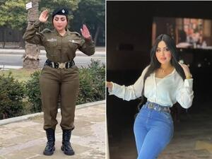 عارضة الأزياء عسل حسام