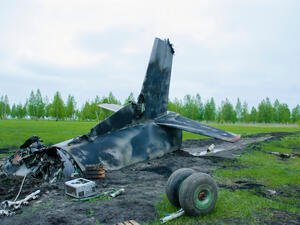 Crashed aircraft