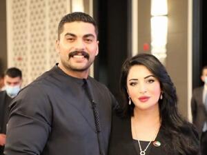 نجاح المساعيد مع زوجها السابق عامر السردي 