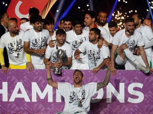 منتخب العراق يتطلع لتحقيق إنجاز جديد حين يلاقي مستضيفه الروسي اليوم (المصدر: أ ف ب)