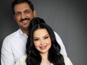ديانا كرزون و زوجها الإعلامي الأردني معاذ العمري