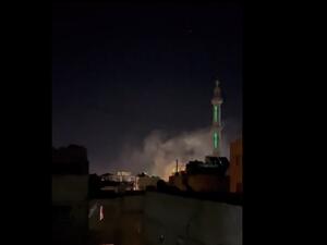 اثار العدوان الإسرائيلي على الجمهورية السورية (لقطة شاشه)