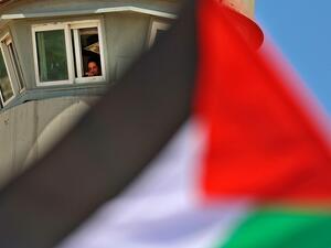 Palestinian flags