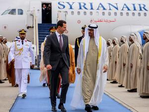 الاسد زار الامارات للمرة الثانية 