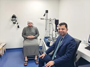 Moorfields Eye Hospital in Abu Dhabi saves the vision and the career of future dentist