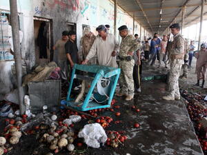 تفجير سابق في العراق (ارشيف)