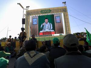 مؤيدون لجماعة الحوثي في اليمن (أ ف ب)