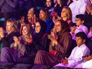 her excellency sheikha Hind attends opening night of QF’s showtime!