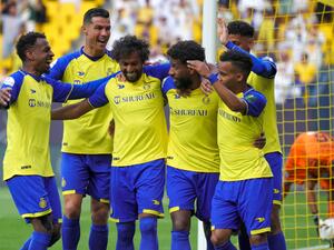 فريق النصر مطالب بتحقيق الفوز (المصدر: أ ف ب)