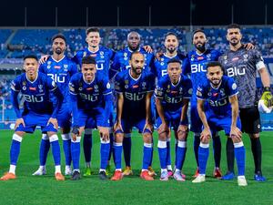 فريق الهلال (المصدر: Alhilal_EN@)