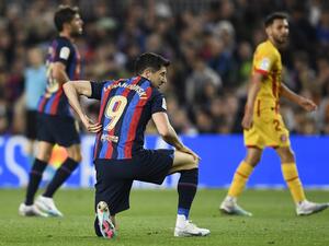 برشلونة يتعادل مع جيرونا (المصدر: أ ف ب)