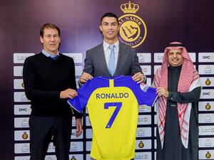 رونالدو ليس راضياً عن أسلوب غارسيا (المصدر: AFP PHOTO / HO /AL NASSR FOOTBALL CLUB)