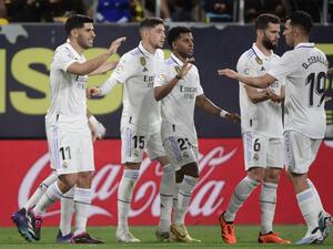 ريال مدريد يهزم قاديش (المصدر: أ ف ب)
