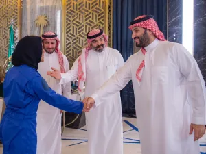 ريانة البرناوي بين يدي محمد بن سلمان