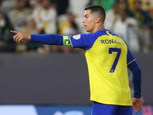 رونالدو يمنح النصر انتصاراً جديداً (المصدر: أ ف ب)