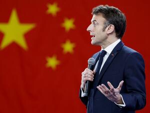 الرئيس الفرنسي إيمانويل ماكرون ضد جر الاتحاد الأوروبي إلى الصراع على تايوان