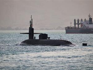 US deploys submarine to boost Mideast security 