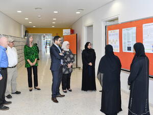 قسم اللغات والآداب بجامعة الإمارات ينظم مسابقة "عرض أبحاث الطالبات"