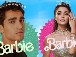 Turkish stars as Barbies and Kens
