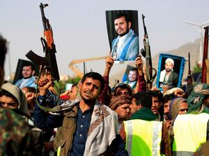 مقاتلون من جماعة الحوثي في اليمن