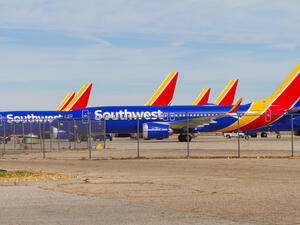 Southwest Airlines' fleet of Boeing 737