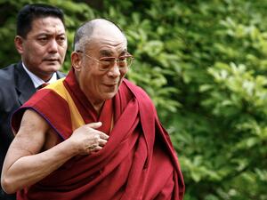 The Dalai Lama during a visit in London