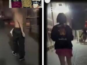 شبان يتحرشون بسائحة أجنبية في شارع عام قرب ميدان التحرير في القاهرة