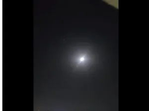 وامكن تصوير الغارة من مدينة الرمثا الاردنية المحاذية للحدود السورية 