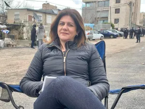 الصحفية الفلسطينية الاميركية شيرين أبو عاقلة 