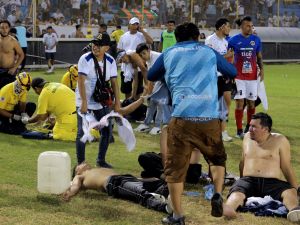 12 killed in El Salvador football match stampede