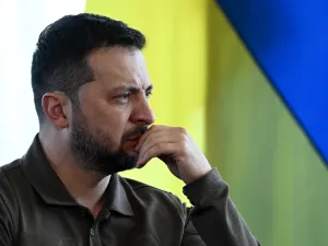 الرئيس الأوكراني فلاديمير زيلينسكي