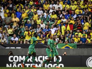 السنغال تتفوق على البرازيل (Photo by Patricia DE MELO MOREIRA / AFP)