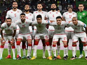 منتخب تونس (Photo by Miguel MEDINA / AFP)