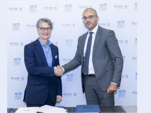 شركة أبوظبي الوطنية للتأمين توقع شراكة مع الجامعة الأمريكية في دبي   