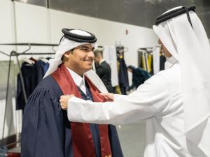 طلاب مؤسسة قطر يجسدون قيم التعلم اللاصفي من خلال العمل التطوعي