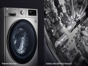 LG’s cutting-edge washing machines and dryers for unparalleled cleaning results