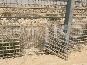 ممر الطوارىء الذي تسلل منه الجندي المصري