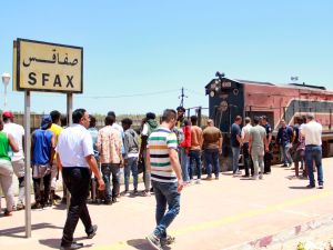 migrants in Tunisia