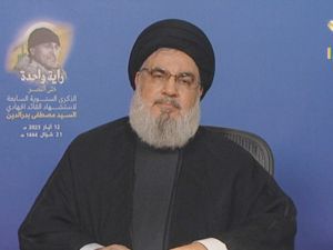 نصر الله يتحدث عن احتمال وقوف الموساد وراء تدنيس المصحف في السويد