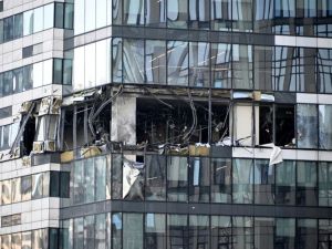 Moscow, drone attack