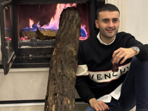 The smile on chef CZN Burak's face returns